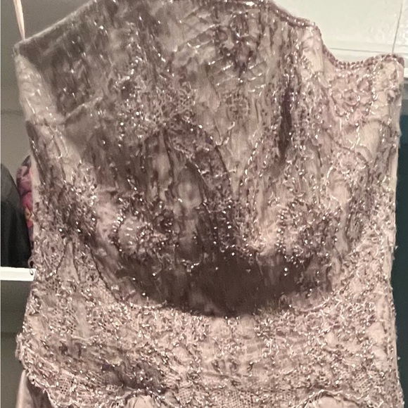 Cute Dusty Rose Prom Deess - Picture 1 of 3